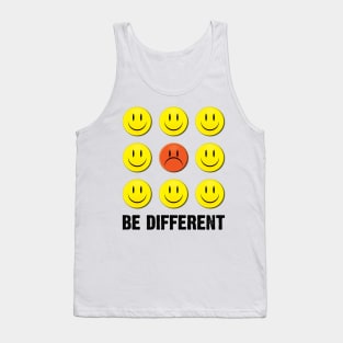 Be Different Like No One! Tank Top